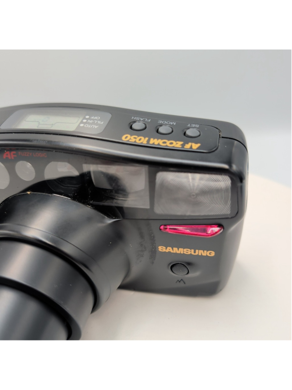 Samsung AF Zoom 1050 Maxima Zoom 105 35mm Point & Shoot Flash Teated Door Fault - Picture 10 of 13